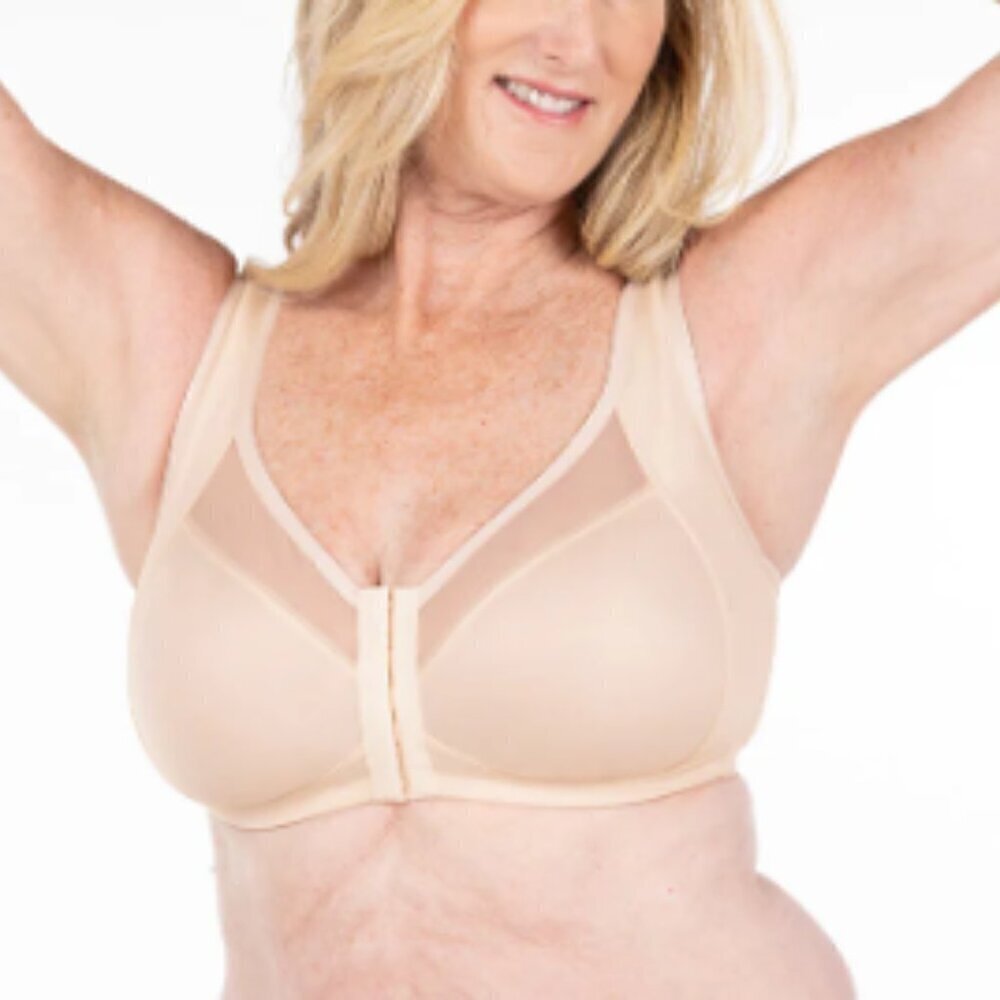 Understance Spacer Air Adina Front-Close Wireless Unpadded Bra Size 36D